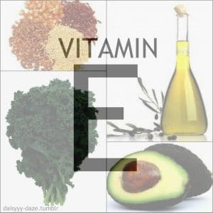 Vitamin E for skin care