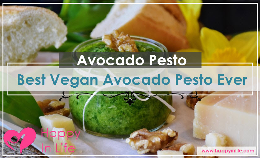 Best Vegan Avocado Pesto Ever