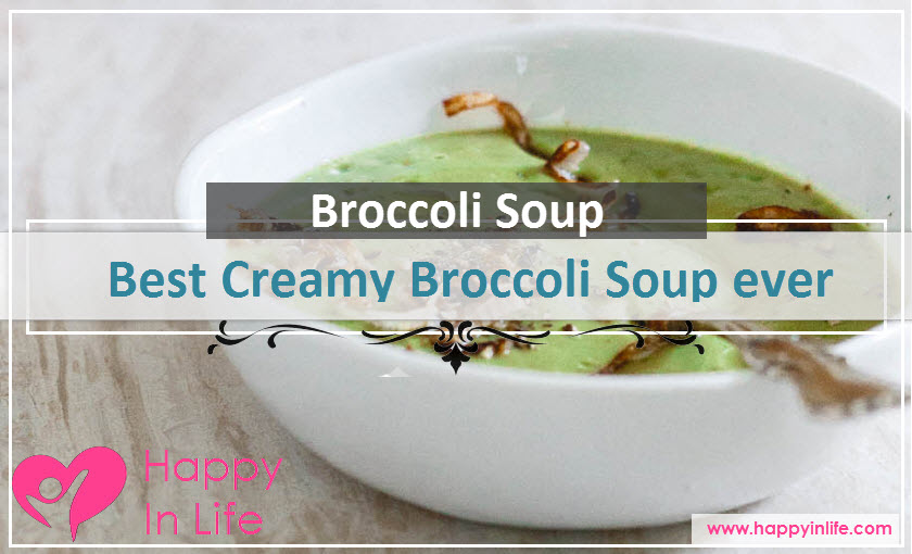 Best Creamy Broccoli Soup ever
