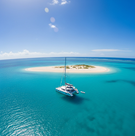 Crewed Catamaran Charter in the Bahamas