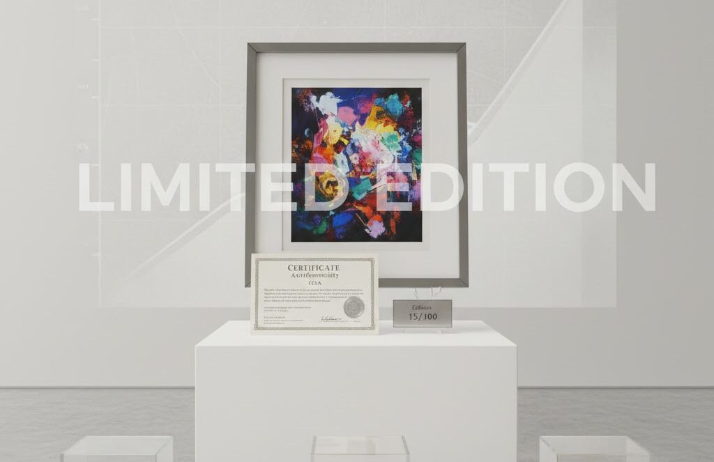 Why Limited Edition Fine Art Prints Increase in Value when signed, numbered, include a coa